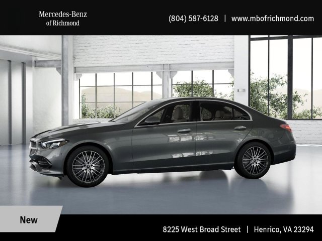 New 2026 Selenite Grey Metallic Mercedes-Benz C 300 image 36