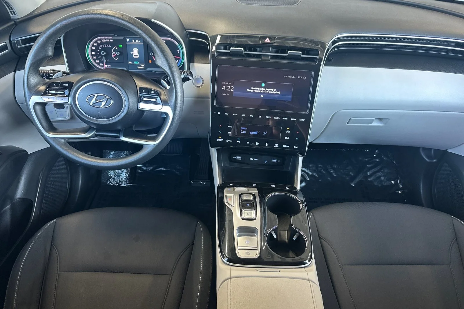 Used 2024 BLACK Hyundai Blue image 12