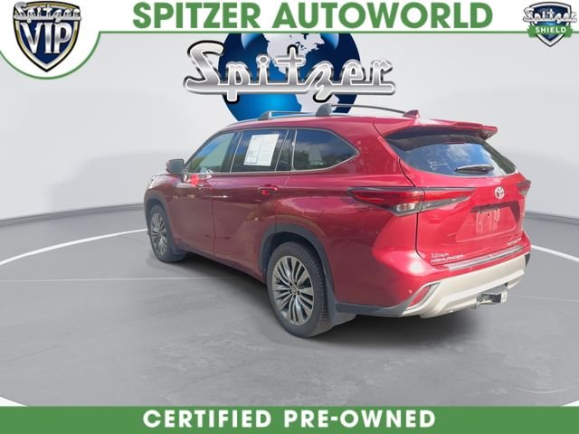 Used 2021 Red Toyota Platinum image 7