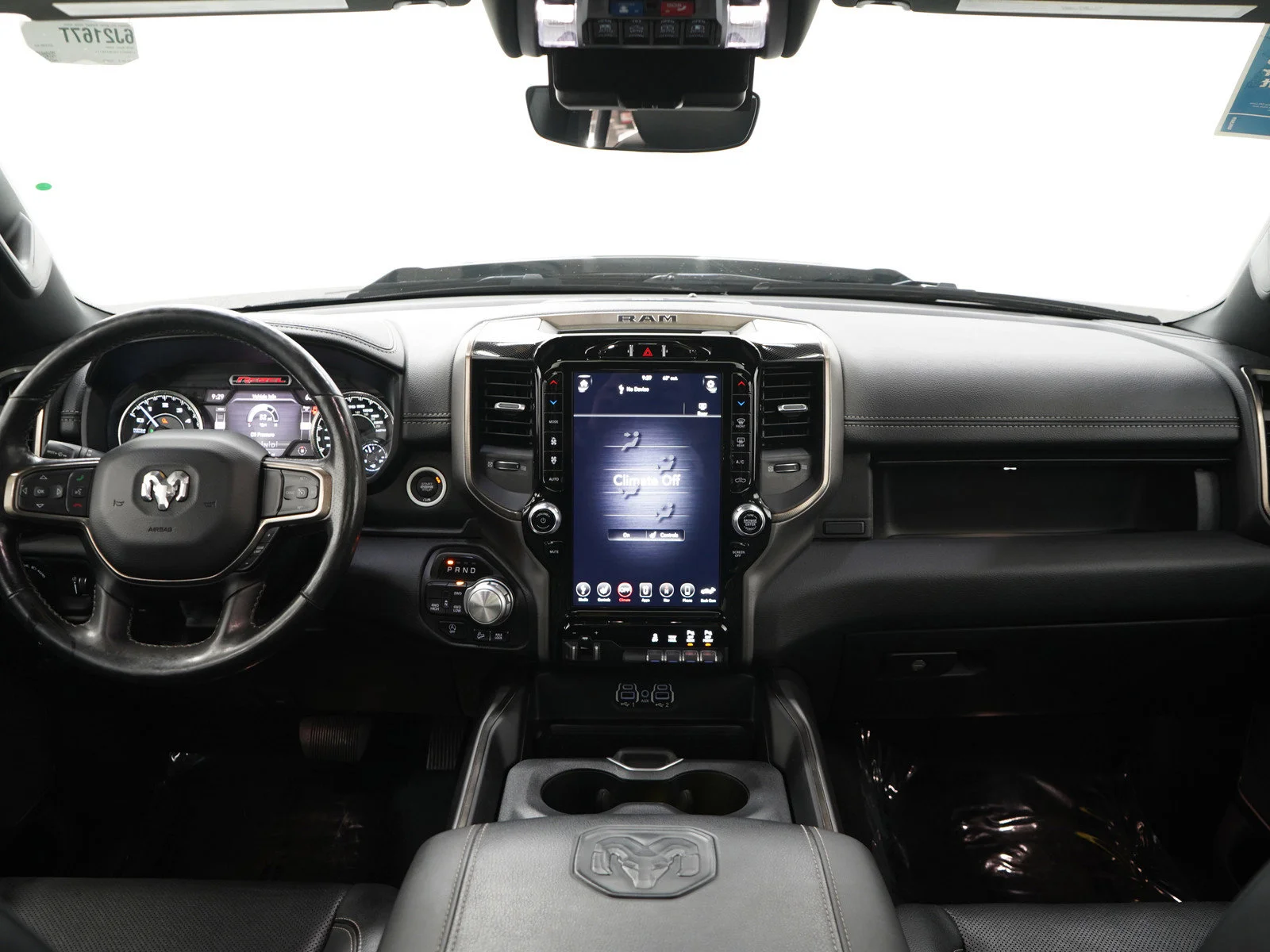 Used 2020 Diamond Black Crystal Pearlcoat Ram Rebel image 16