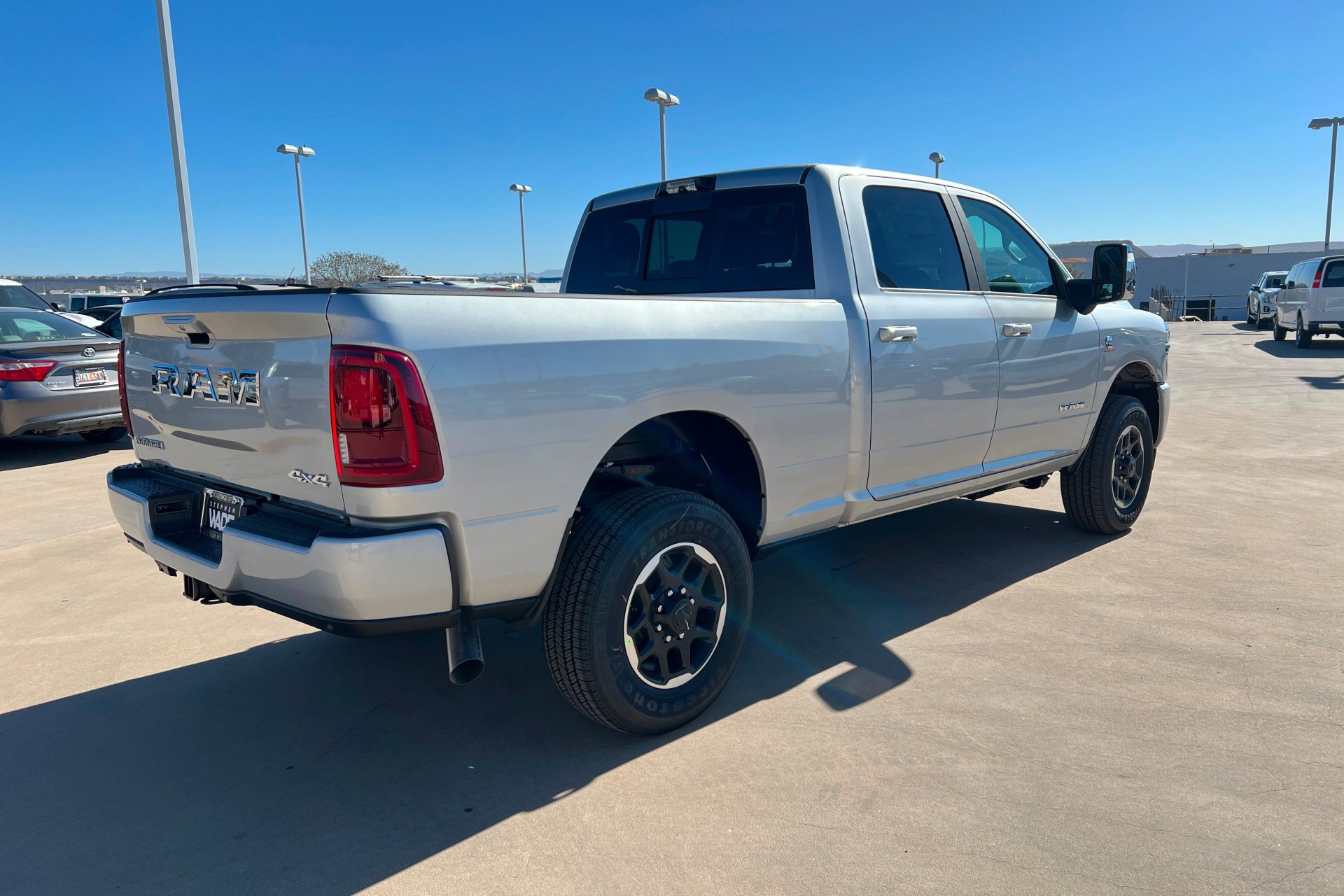 New 2026 Silver-Zynith Exterior Paint RAM Laramie image 6