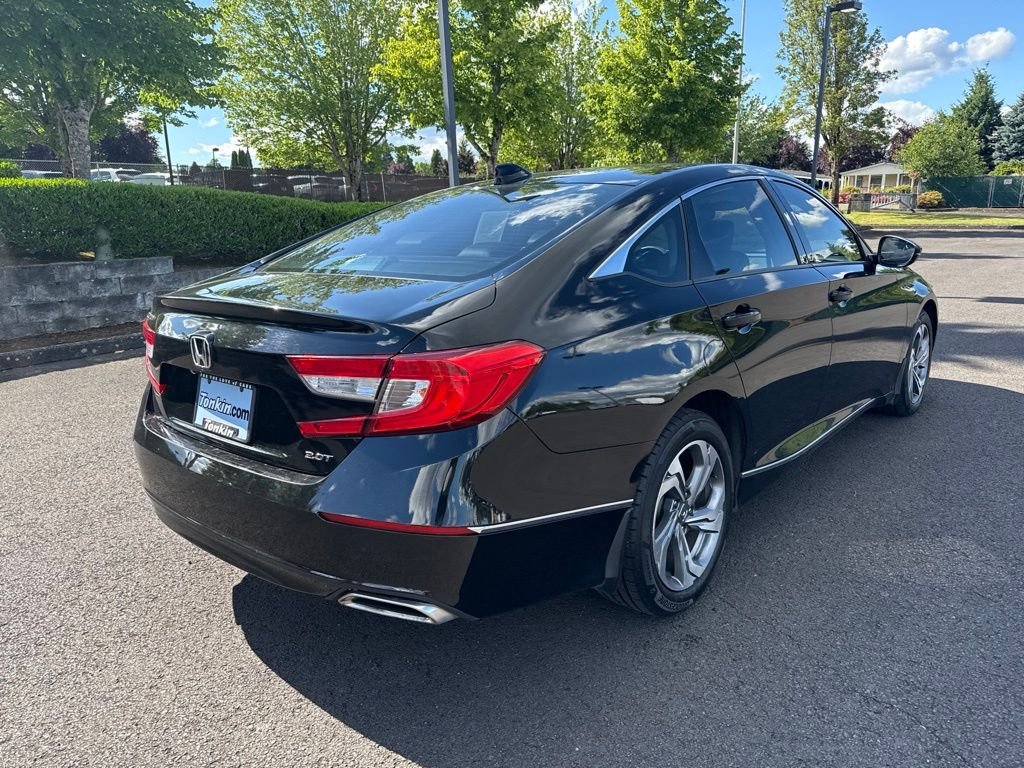 Used 2018 Crystal Black Pearl Honda EX-L 2.0T image 7