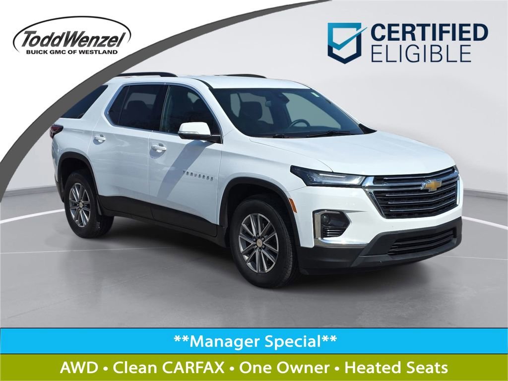 Certified Used 2023 Summit White Chevrolet LT Cloth image 1
