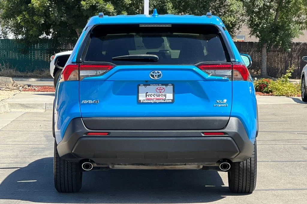 Certified Used 2021 Blue Toyota XLE image 6