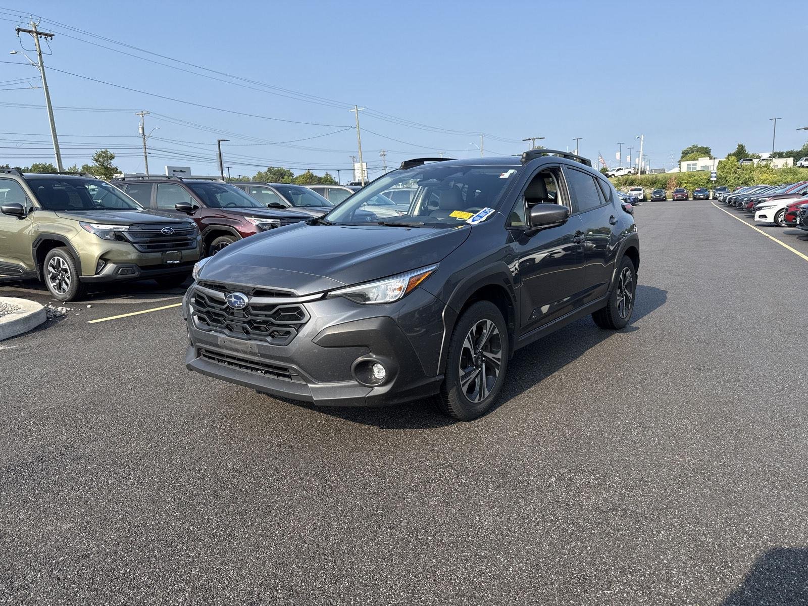 Used 2024 Magnetite Gray Metallic Subaru Premium image 6