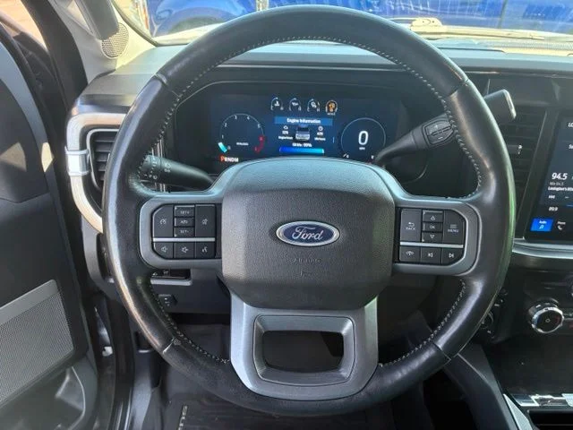 Used 2024 Glacier Gray Metallic Ford Lariat image 39