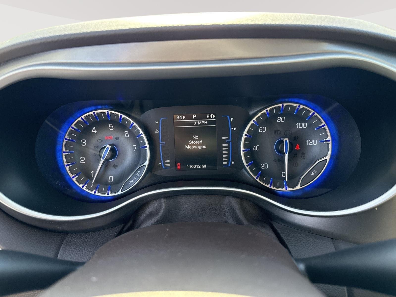 Used 2017 Jazz Blue Pearlcoat Chrysler Touring image 2