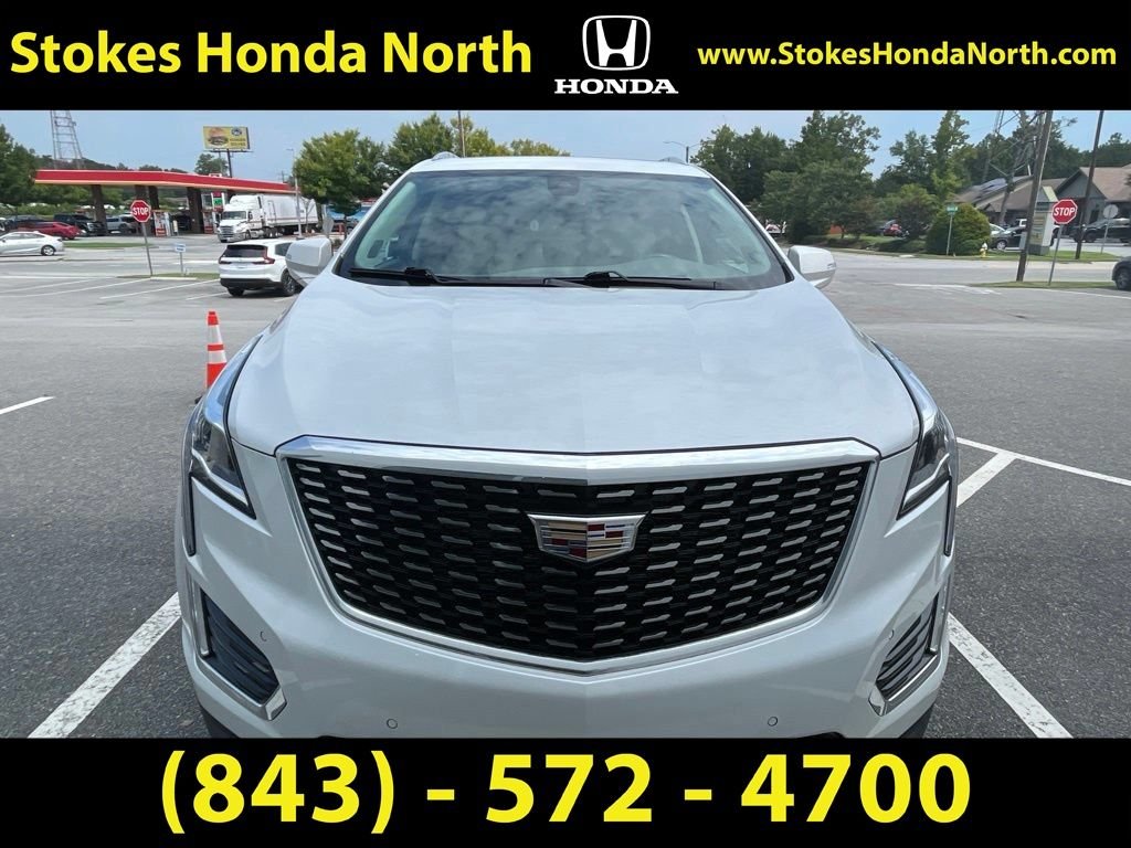 Used 2023 White Cadillac Premium Luxury image 2