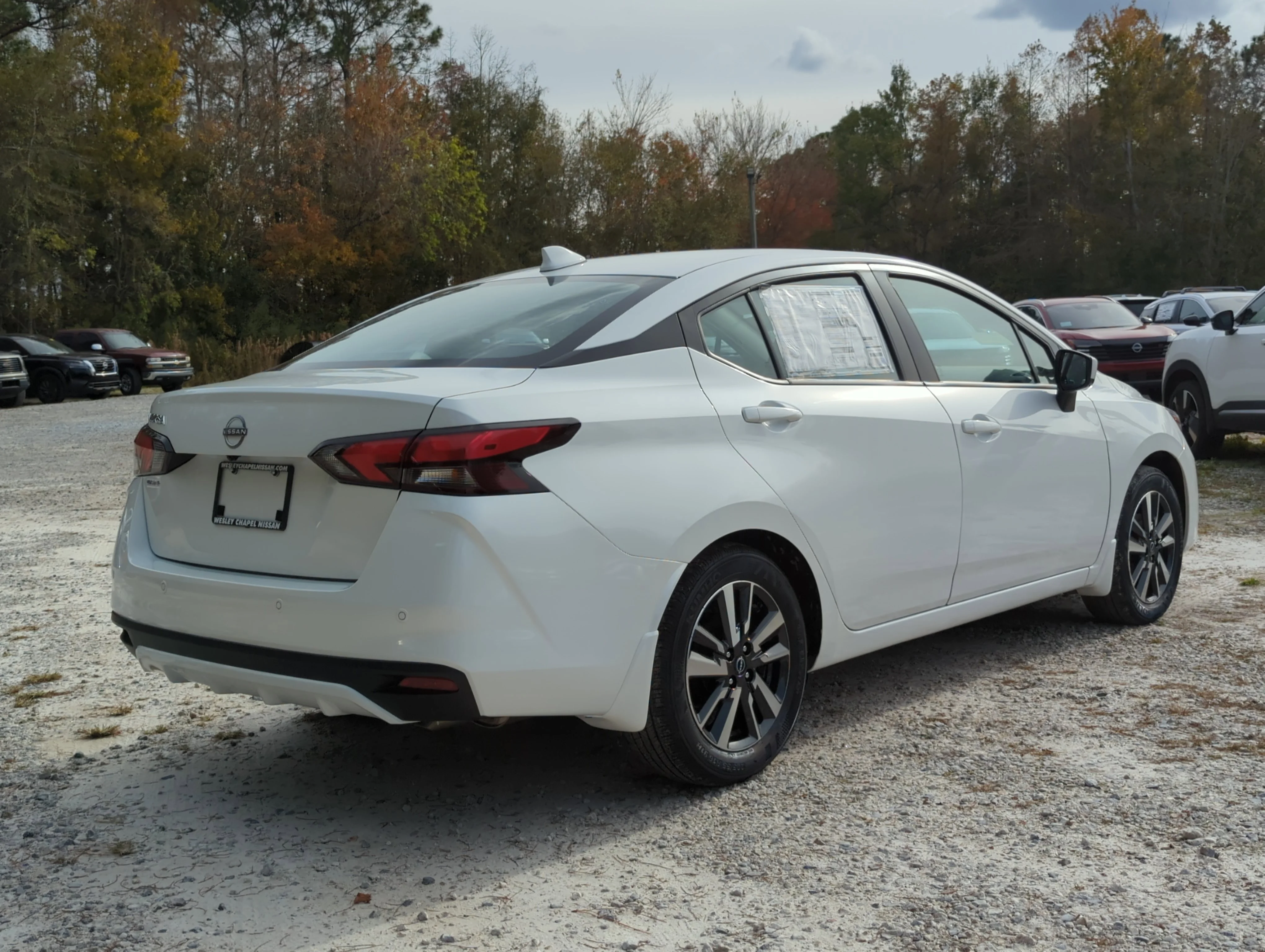 New 2025 Aspen White Tricoat Nissan SV image 8