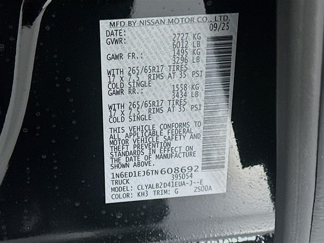 Used 2026 Black Nissan SV image 31