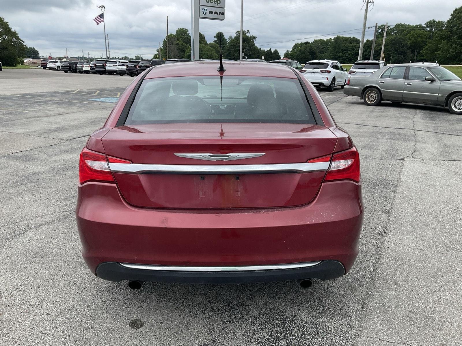 Used 2011 Deep Cherry Red Crystal Pearl Chrysler Touring image 7