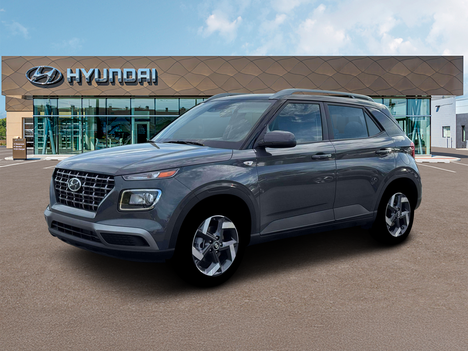 New 2026 Gray Hyundai SEL image 2