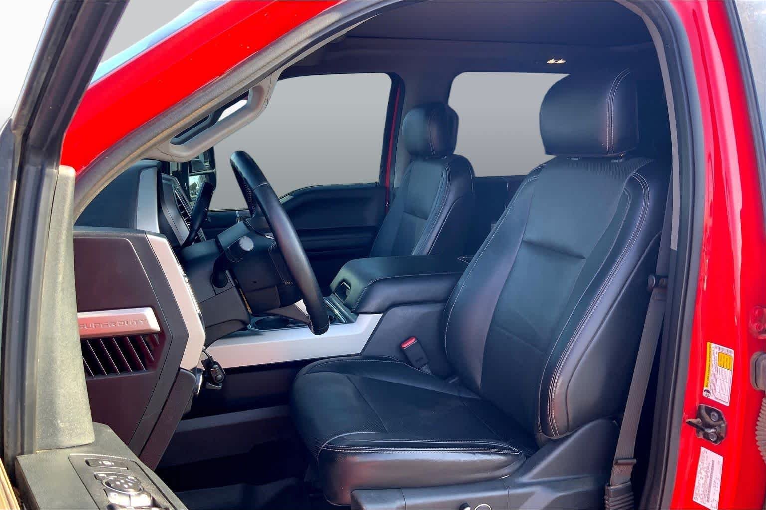 Used 2017 Race Red Ford Lariat image 8