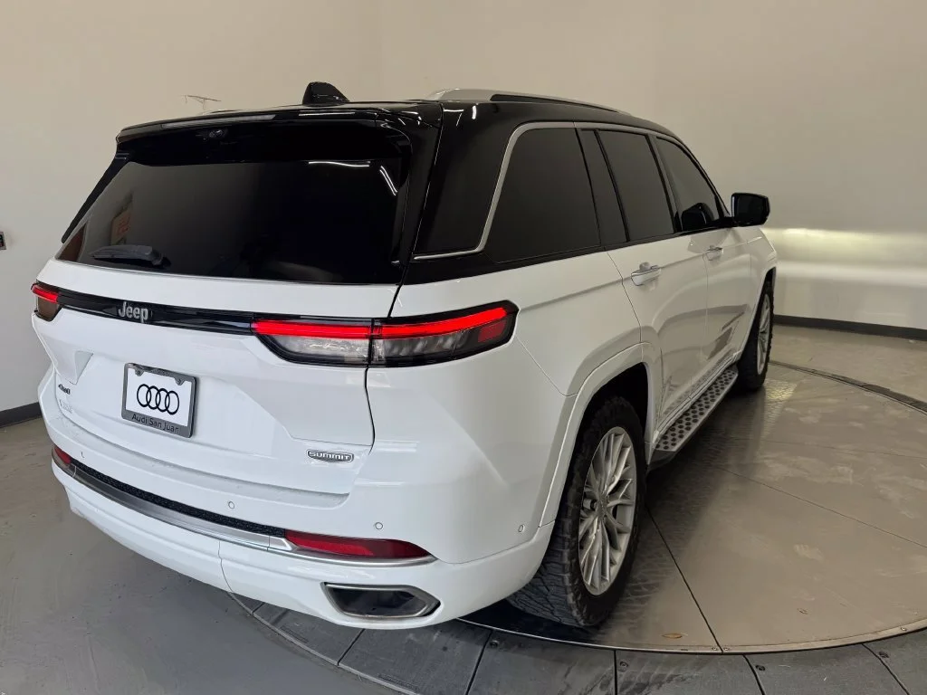 Used 2023 Bright White Clearcoat Jeep Summit image 38