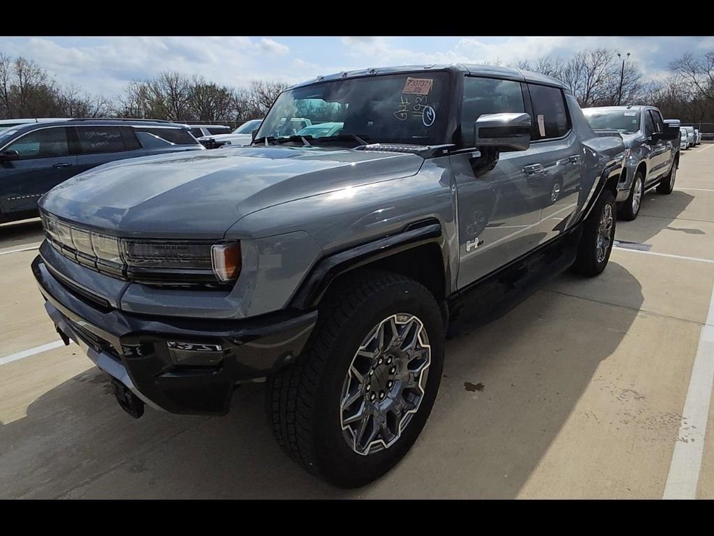 Meteorite Metallic (Grey) 2025 GMC Hummer EV Pickup 3X Crew Cab AWD Pickup Truck All-Wheel Drive