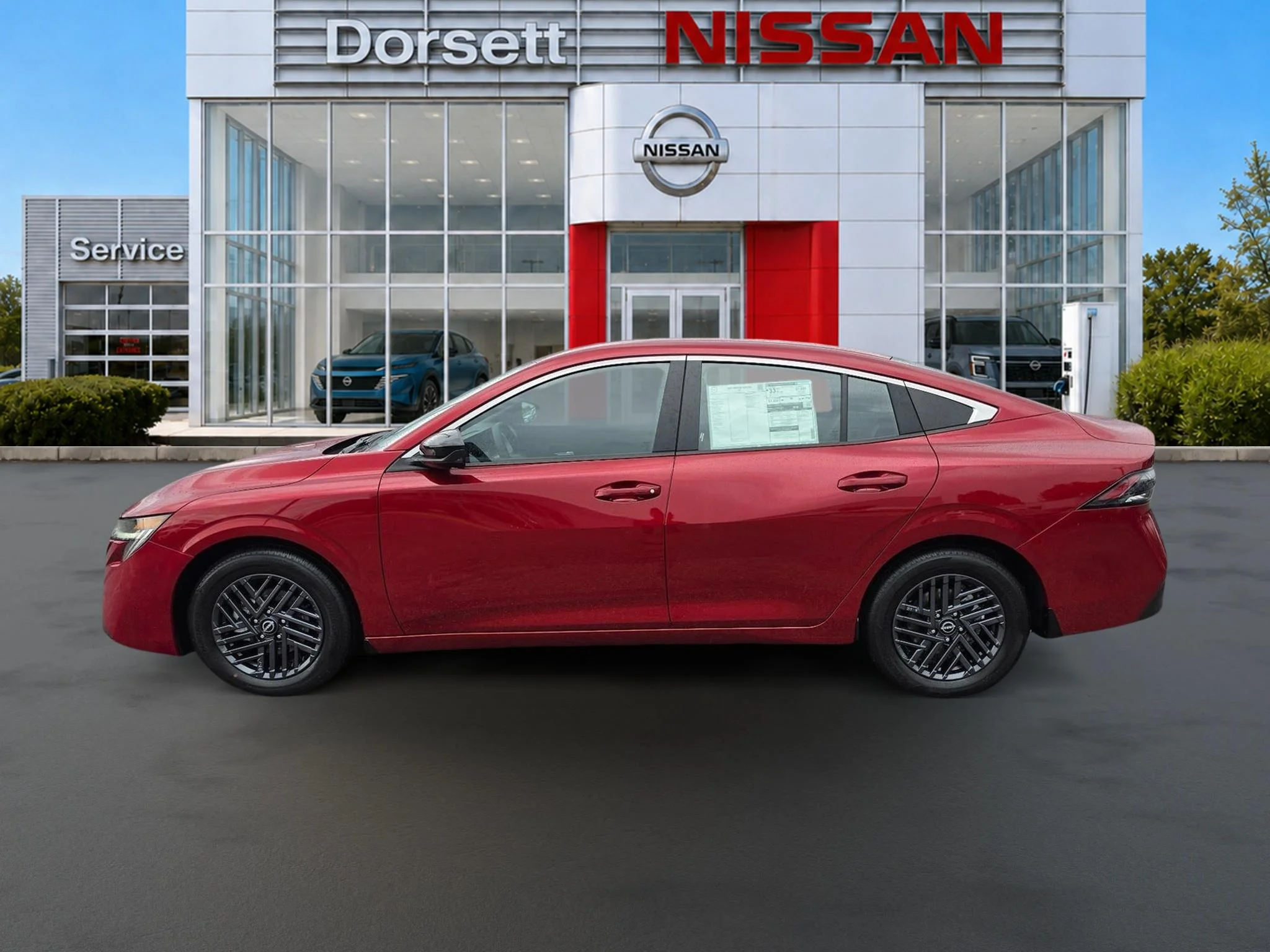 New 2027 Scarlet Ember Tintcoat Nissan SV image 2