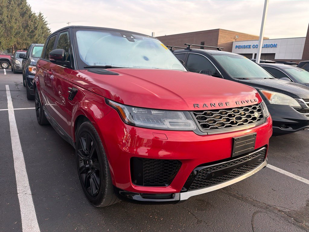 Used 2021 Firenze Red Metallic Land Rover HSE Silver Edition image 4