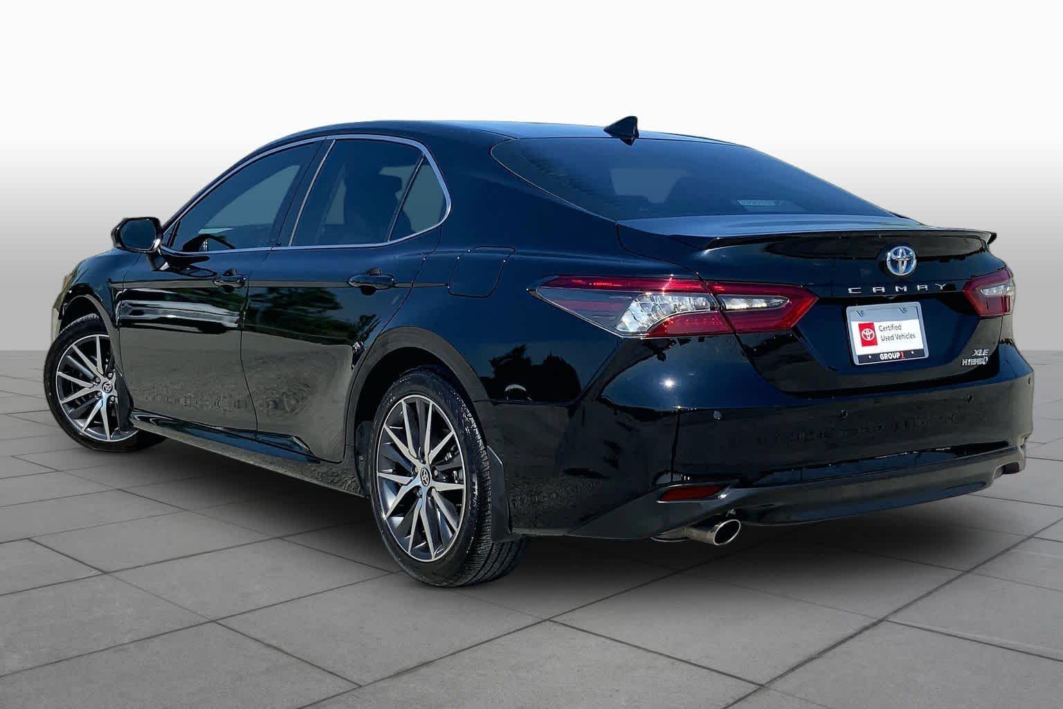 Used 2024 Midnight Black Metallic Toyota Hybrid XLE image 12