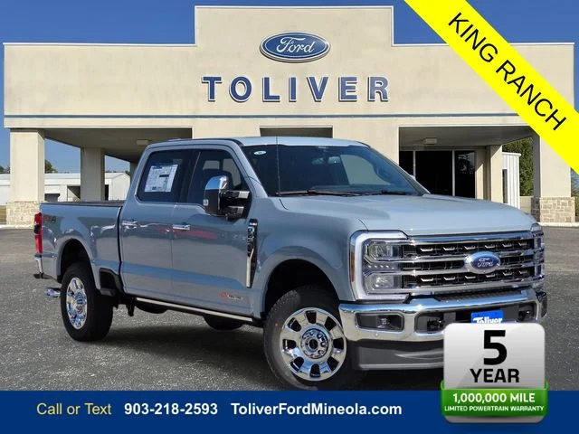 New 2026 Glacier Gray Metallic Tri-Coat Ford F-250® King Ranch® image 1