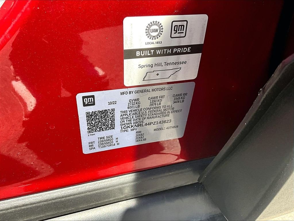 Used 2023 Volcanic Red Tintcoat GMC SLE image 34