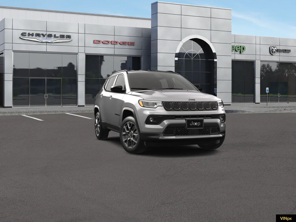 New 2026 Silver Zynith Metallic Clear-Coat Exterior Paint Jeep Latitude image 15