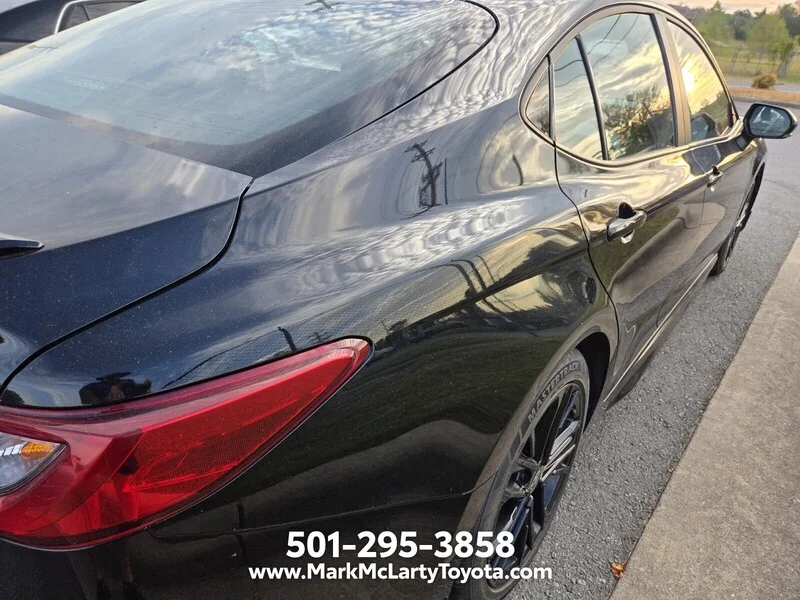 Used 2025 Midnight Black Metallic TOYOTA SE image 9