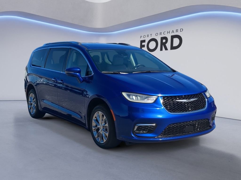 Used 2021 Blue Chrysler Touring L image 9