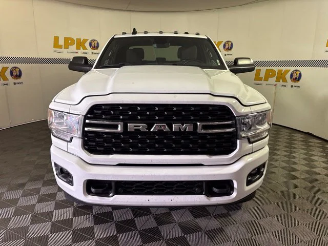 Used 2022 Bright White Clearcoat Ram Big Horn image 8