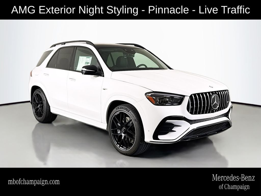 New 2026 Polar White Mercedes-Benz AMG® GLE 53 4MATIC+ SUV image 1