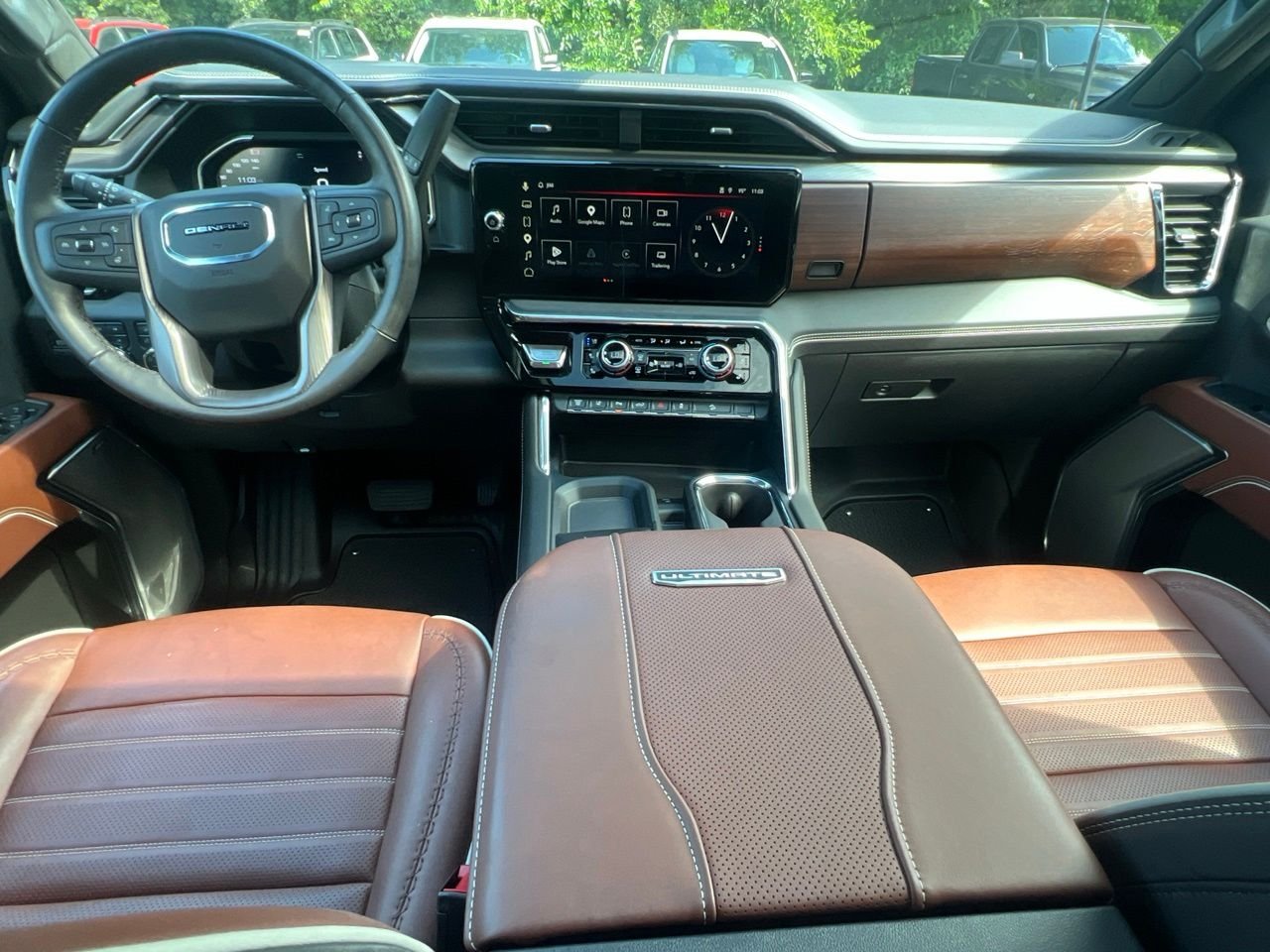 Used 2024 Silver GMC Denali Ultimate image 26