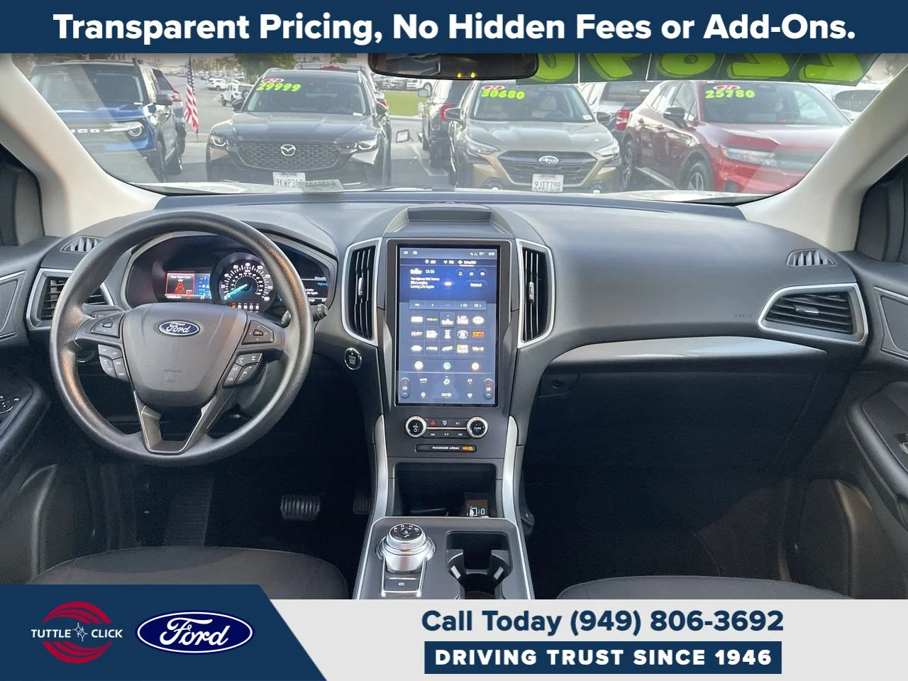 Used 2023 ICONIC SILVER MET Ford SE image 21