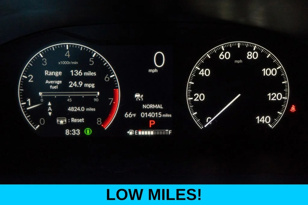 Certified Used 2025 Canyon River Blue Metallic Honda EX image 3