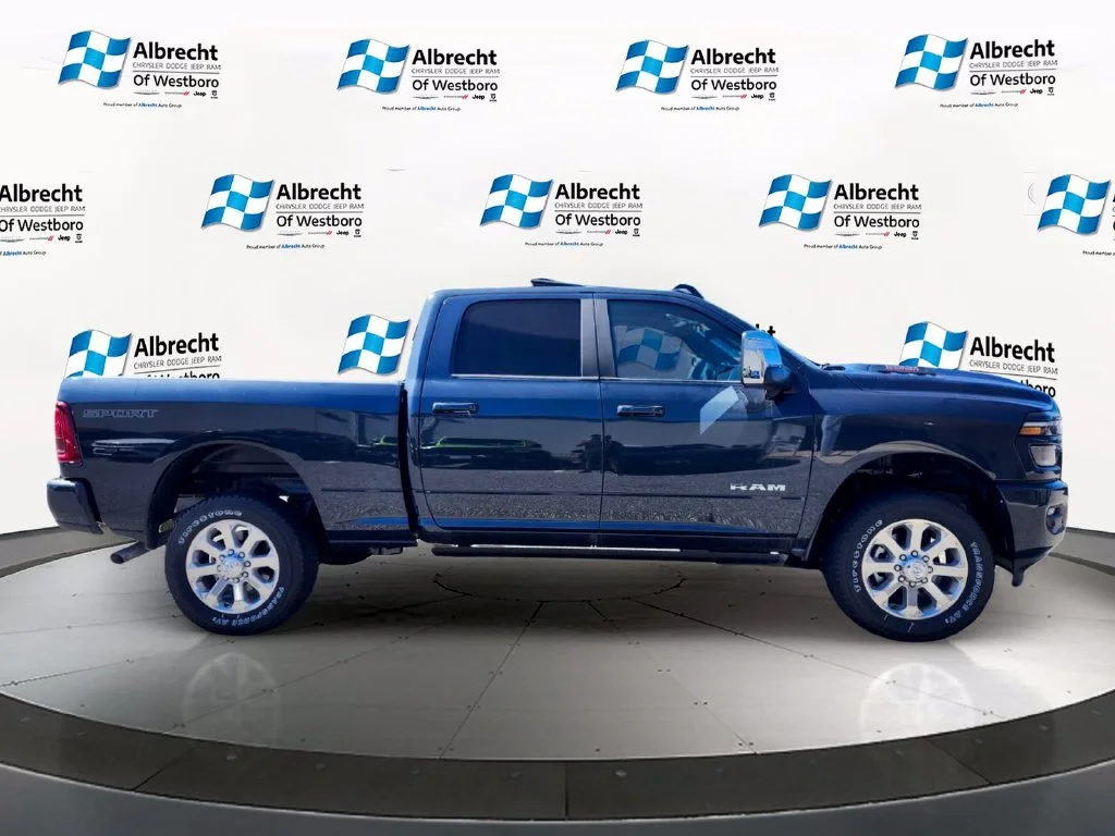 New 2026 Forged Blue Metallic Exterior Paint RAM Laramie image 6