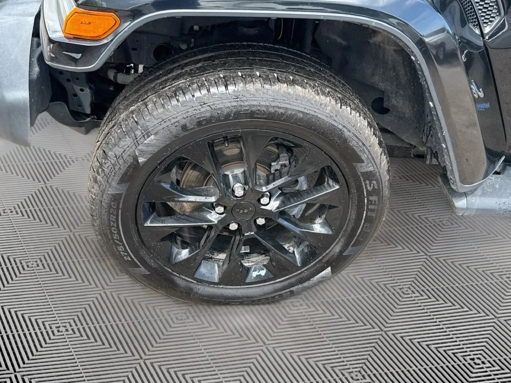 Used 2021 Black Jeep Unlimited Sahara 4xe image 36