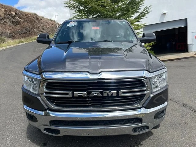 Used 2021 Granite Crystal Metallic Clearcoat Ram Big Horn image 3