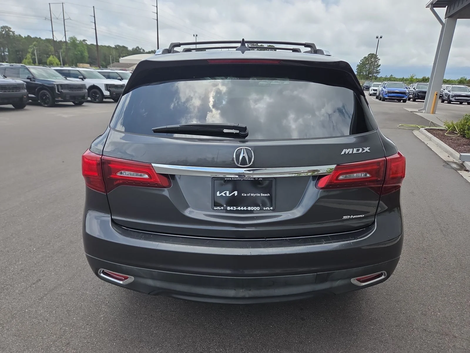 Used 2014 Graphite Luster Metallic Acura 3.5L Technology Package image 6