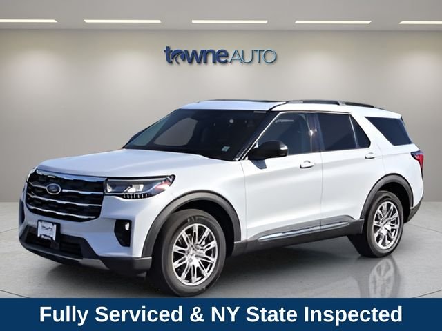 Used 2025 White Metallic Ford Active image 2