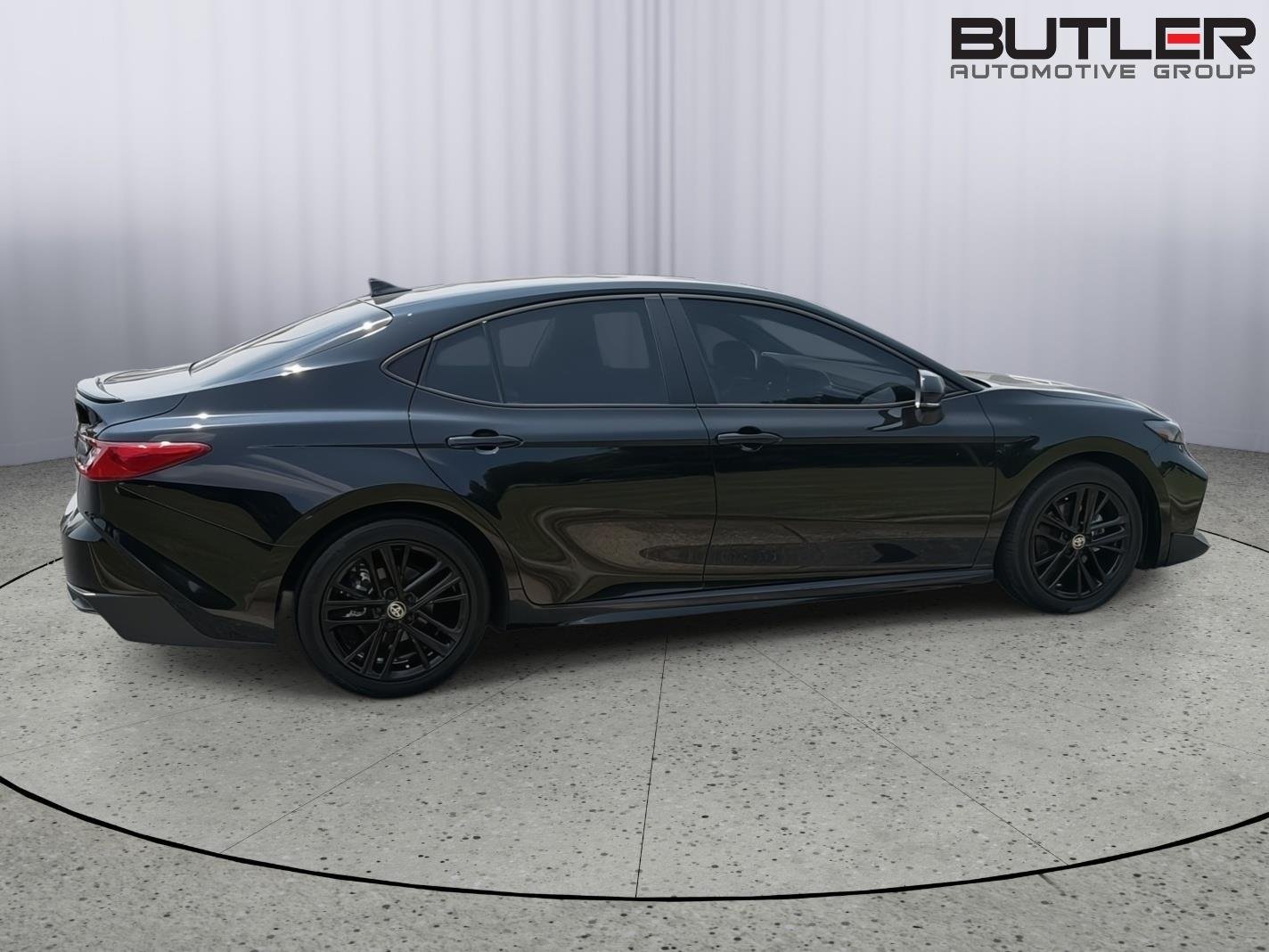 Used 2025 Midnight Black Metallic Toyota SE image 7