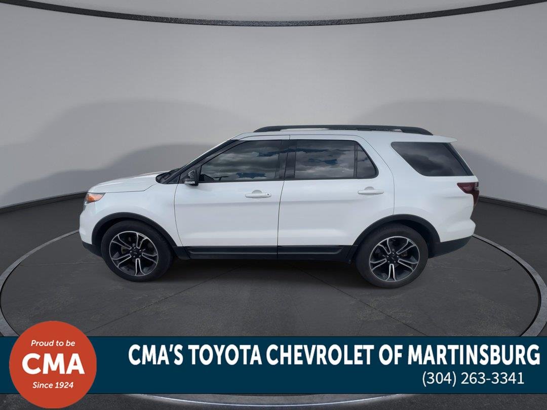Used 2015 White Platinum Metallic Tri-Coat Ford Sport image 5