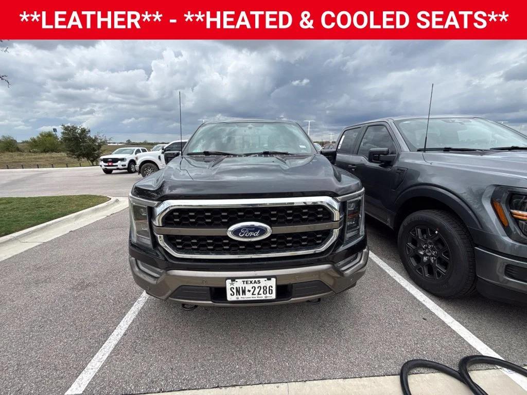 Used 2023 Agate Black Metallic Ford King Ranch image 5