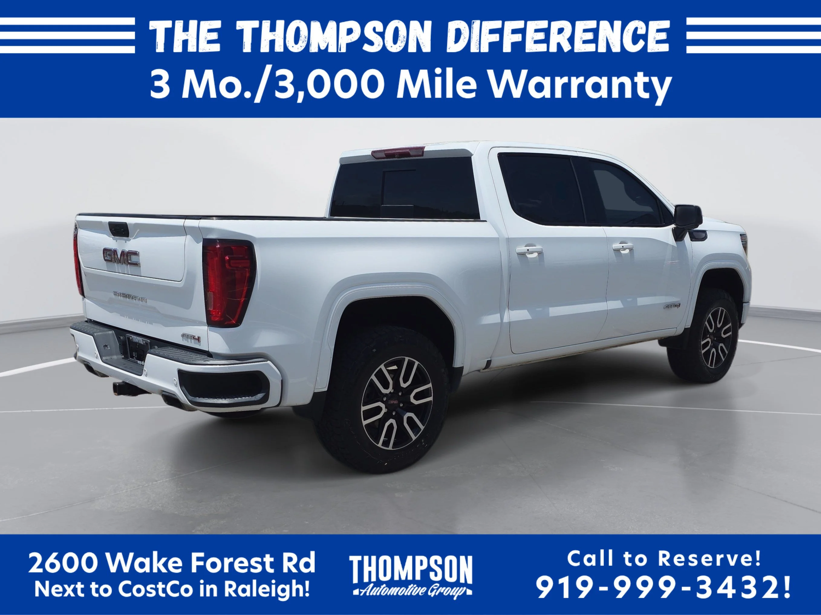 Used 2019 SUMMIT WHITE GMC AT4 image 3