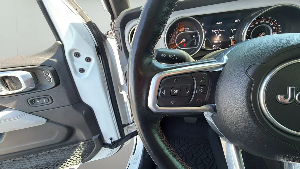 Used 2021 White Jeep Unlimited Sahara High Altitude image 22