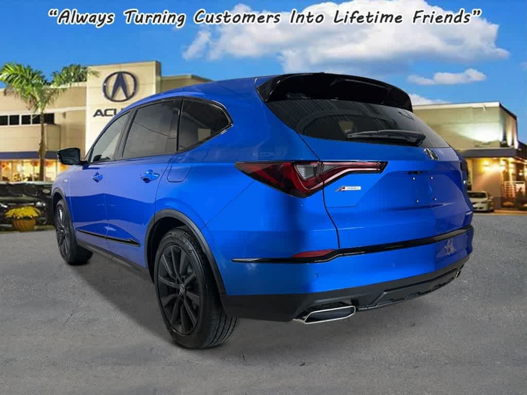 New 2026 Double Apex Blue Pearl Acura w/A-Spec Package image 3