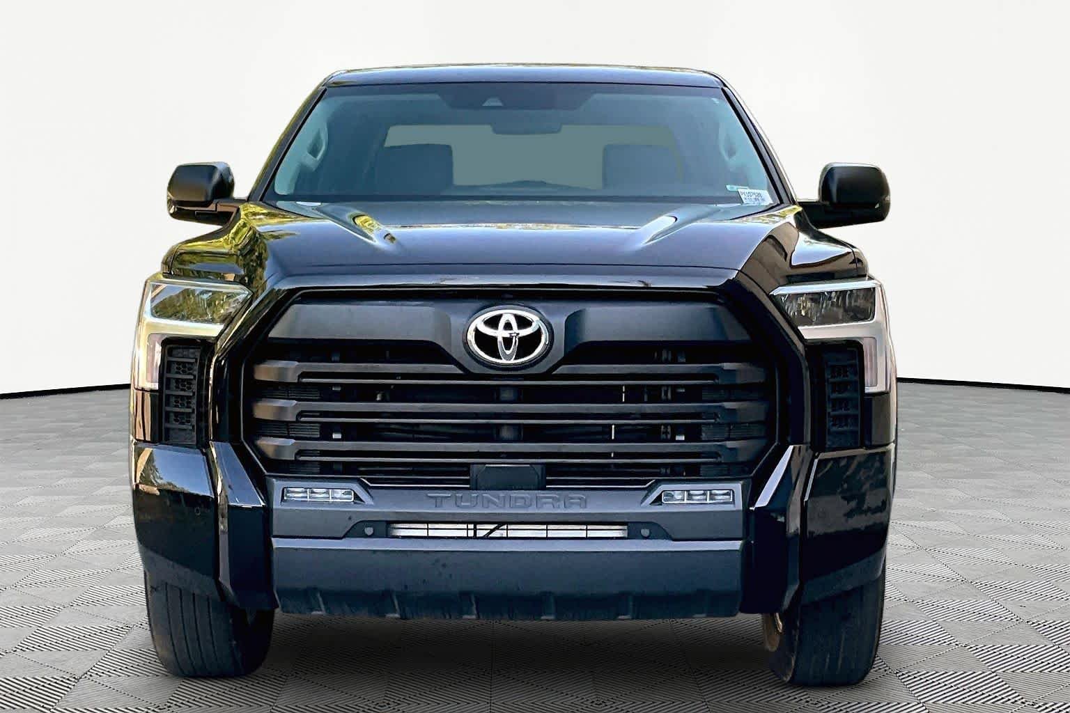 Used 2023 Midnight Black Metallic Toyota SR5 image 4