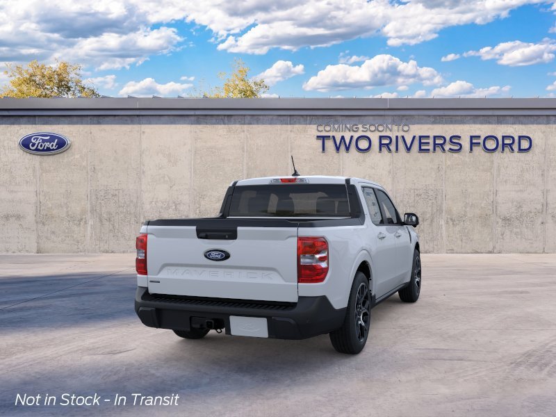 New 2026 Space White Metallic Ford LARIAT image 8