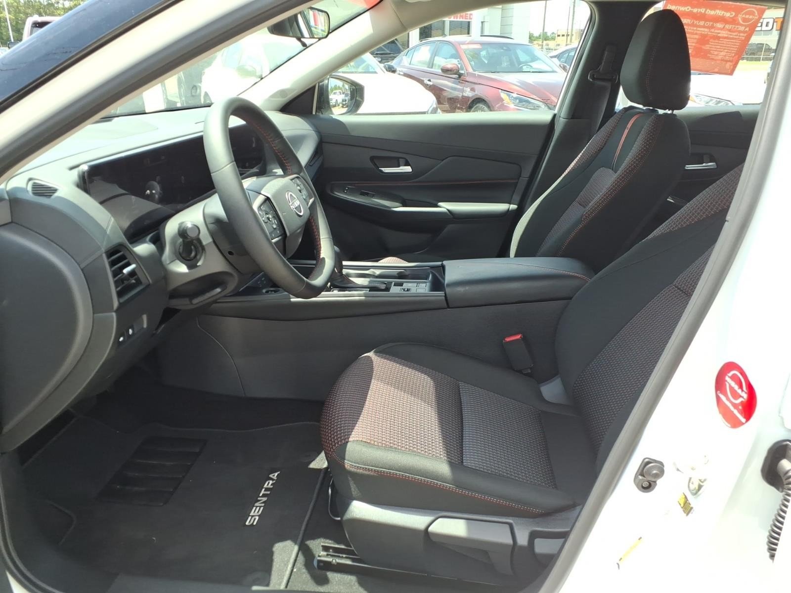 2026 Nissan Sentra SR White at Robbins Nissan