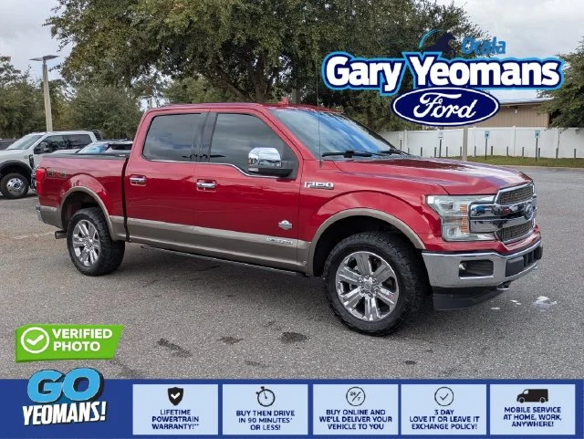 Used 2018 Ruby Red Metallic Ford King Ranch image 1