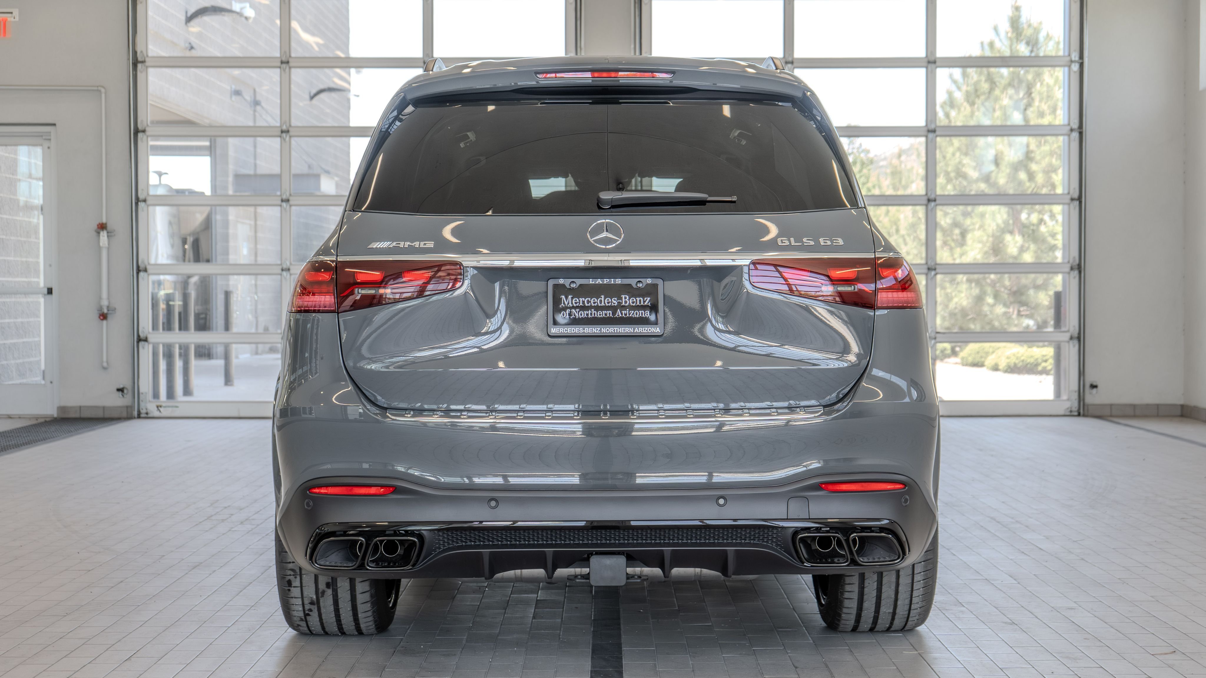 New 2026 MANUFAKTUR Silicon Grey Mercedes-Benz GLS 63 AMG® image 14