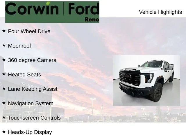 Certified Used 2025 Summit White GMC AT4X image 8