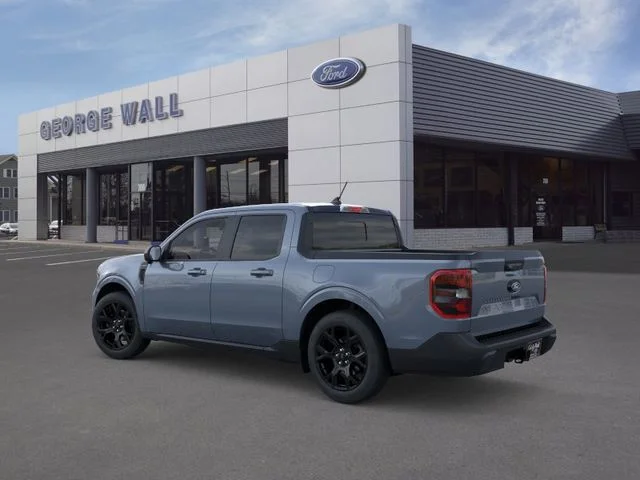New 2025 Azure Gray Metallic Tri-Coat Ford Lariat® image 4